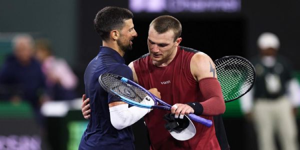 ইন্ডিয়ান ওয়েলস ২০২৬: জোকোভিচকে হারিয়ে ড্রেপার কোয়ার্টার ফাইনালে