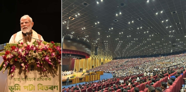 ভাষণ দিচ্ছেন প্রধানমন্ত্রী মোদী