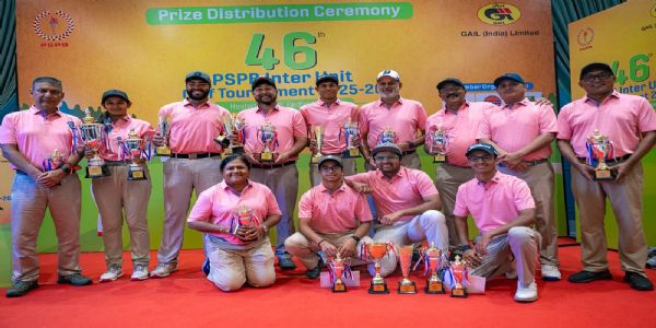 কলকাতায় সম্পন্ন হলো ৪৬তম পিএসপিবি ইন্টার-ইউনিট গলফ টুর্নামেন্ট, চ্যাম্পিয়ন ওআইএল-এ