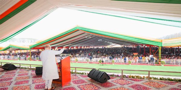 হিমন্তবিশ্বের নেতৃত্বে অসমে তৃতীয়বার সরকার গঠন করবে বিজেপি-জোট, রাজ্যকে করা হবে সম্পূর্ণ অনুপ্রবেশমুক্ত : অমিত শাহ