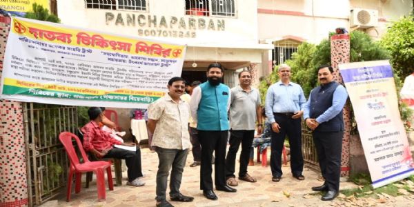 পঞ্চসায়রে আয়োজিত হলো বিনামূল্যে স্বাস্থ্য পরীক্ষা শিবির, উপকৃত বহু মানুষ