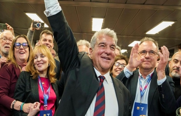 চতুর্থবারের মতো বার্সিলোনার প্রেসিডেন্ট হলেন লাপোর্তা