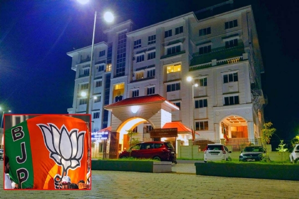 গুয়াহাটিতে বিজেপির প্রদেশ সদর দফতর অটলবিহারী বাজপেয়ী ভবন (ফাইল ফটো)