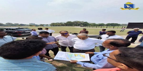 ডুমুরজলায় সিএবি-র ‘ক্রিকেট সেন্টার অফ এক্সেলেন্স’, জমি পরিদর্শনে হিডকো ও সিএবি কর্তারা