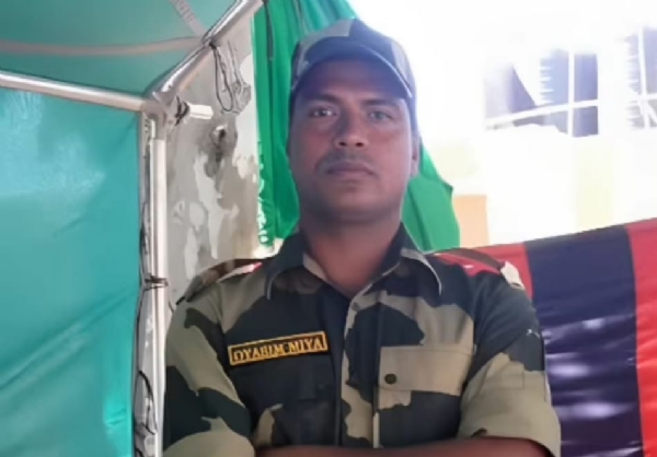বিএসএফ জওয়ানের মৃত্যু