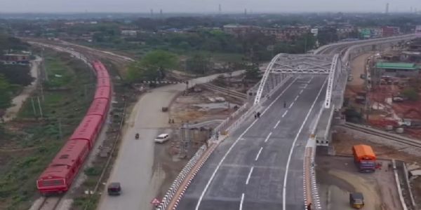 গৌরীপুরে সফলভাবে সম্পন্ন নতুন আরওবি-র নির্মাণকাজ