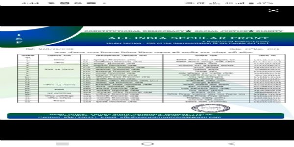 প্রথম দফার ২৩ আসনে প্রার্থী ঘোষণা আইএসএফ-এর : ক্যানিং পূর্বে আরাবুল, ফের ভাঙড়ে নওশাদ