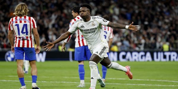 লা লিগা: ভিনিসিউসের জোড়া গোল, আতলেতিকোর বিপক্ষে জয় পেল রিয়াল মাদ্রিদ