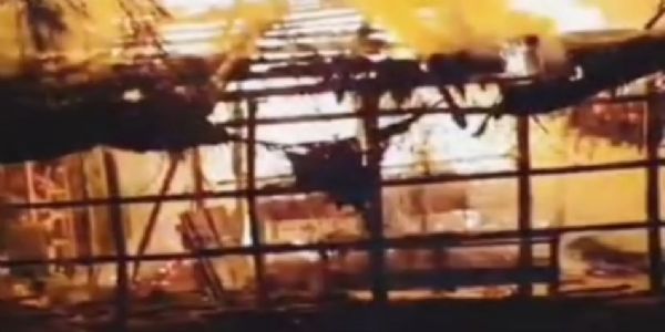 বাসন্তীর চুনাখালিতে ভয়াবহ অগ্নিকাণ্ডে পুড়লো পোলট্রি ফার্ম