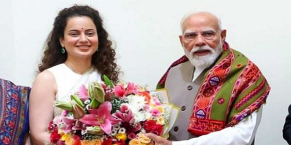 ৪০-তম জন্মদিনে প্রধানমন্ত্রীর সঙ্গে সাক্ষাৎ কঙ্গনার, খুশি অভিনেত্রী