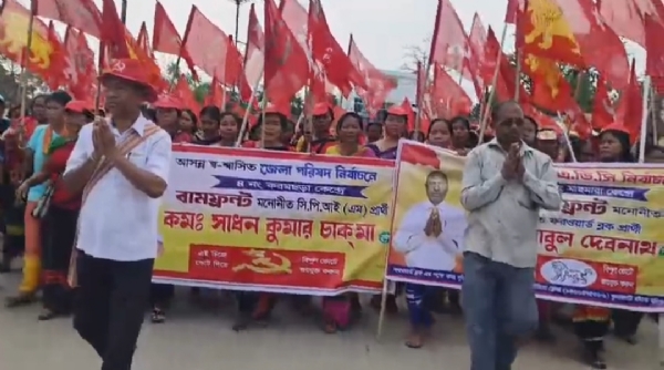 সিপিএমের মনোনয়ন দাখিল