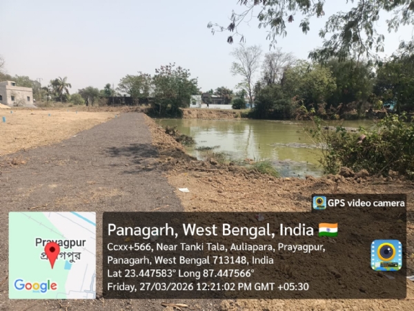 নির্বাচনের ব্যস্ততায় সুযোগ, পানাগড়ে পুকুর ভরাটে প্রোমোটারি—প্রতিবাদে সরব সাংসদ সৌমিত্র