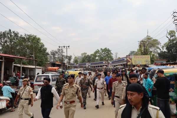 সাব্রুমে ফ্ল্যাগ মার্চ সাব্রুমে ফ্ল্যাগ মার্চ