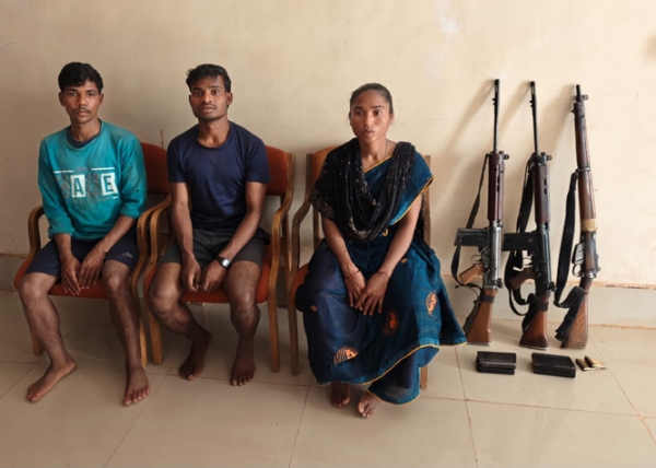 কাঙ্কের তিন মাওবাদীর আত্মসমর্পণ, মূলস্রোতে ফেরার বার্তা পুলিশের