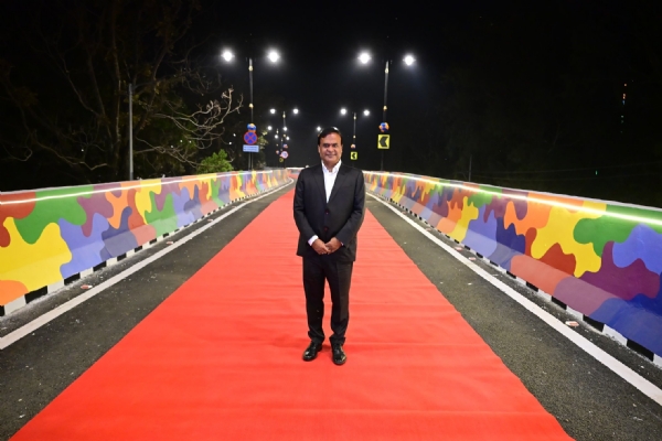 গুয়াহাটিতে উদ্বোধিত দীনেশ গোস্বামী ফ্লাইওভার-এ মুখ্যমন্ত্রী গুয়াহাটিতে উদ্বোধিত দীনেশ গোস্বামী ফ্লাইওভার-এ মুখ্যমন্ত্রী