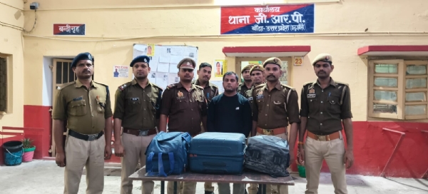 বান্দাতে ৯,৮০০ কেজি মাদক সহ  গ্রেফতার একজন