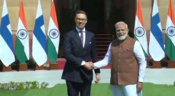 হায়দরাবাদ হাউসে ফিনল্যান্ডের রাষ্ট্রপতির সঙ্গে সাক্ষাৎ প্রধানমন্ত্রীর, দ্বিপাক্ষিক বৈঠকেও মিলিত