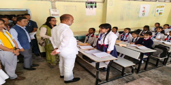 ডিমা হাসাও জেলাসদর হাফলঙে কেন্দ্রীয় স্বরাষ্ট্র প্রতিমন্ত্রী বান্দি সঞ্জয় কুমার