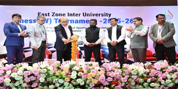 পূর্বাঞ্চল আন্তঃ বিশ্ববিদ্যালয় মহিলা দাবা প্রতিযোগিতায় চ্যাম্পিয়ন অ্যাডামাস ইউনিভার্সিটি