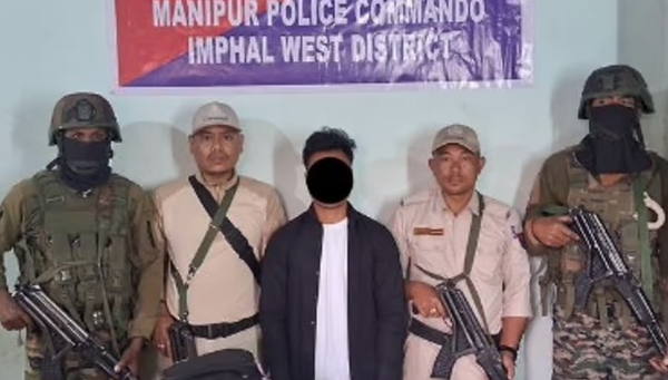 মণিপুরে নিরাপত্তা বাহিনীর অভিযানে ধৃত জঙ্গি