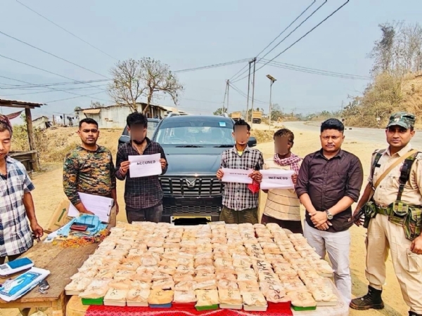 হারাঙ্গাজাওয়ে প্ৰায় ১২ কোটি টাকার হেরোইন সহ গ্রেফতার এক