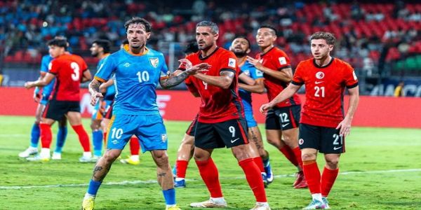 হংকংয়ের বিরুদ্ধে জয় ভারতকে সর্বশেষ ফিফা র্যাঙ্কিংয়ে পাঁচ ধাপ উপরে তুলেছে