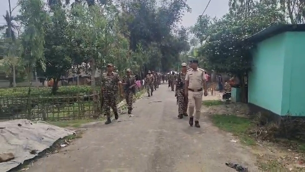 রুট মার্চ সীমান্তে