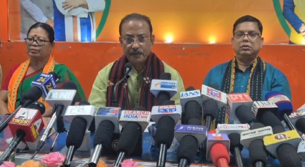 সাংবাদিক সম্মেলন বিজেপির