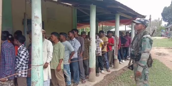 কঠোর নিরাপত্তায় টিটিএএডিসি নির্বাচনের ভোটগ্রহণ চলছে