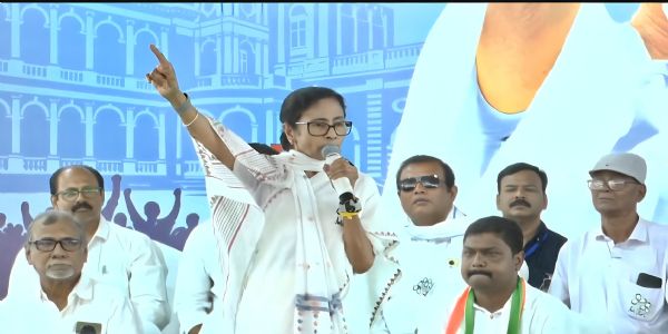 (আপডেট ) জোর করে বাংলা দখল নয়, বিজেপিকে চ্যালেঞ্জ মমতার