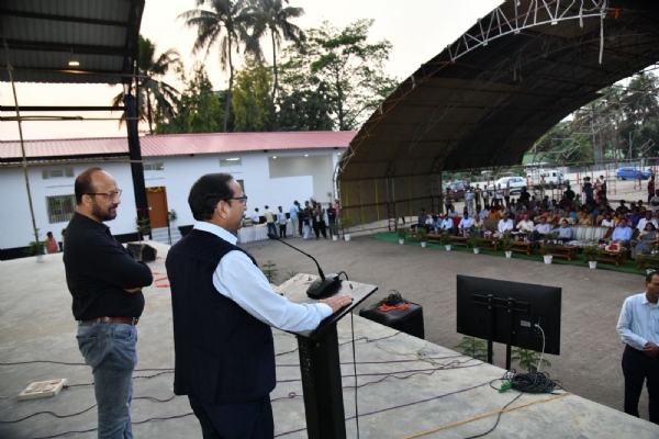 প্রি-বিহু অনুষ্ঠানে এনএফ রেলের জিএম চেতনকুমার শ্রীবাস্তব
