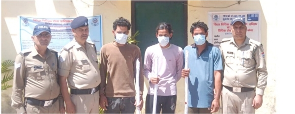 হরিদ্বারে পুলিশের তৎপরতায় গ্রেফতার তিন দুষ্কৃতী