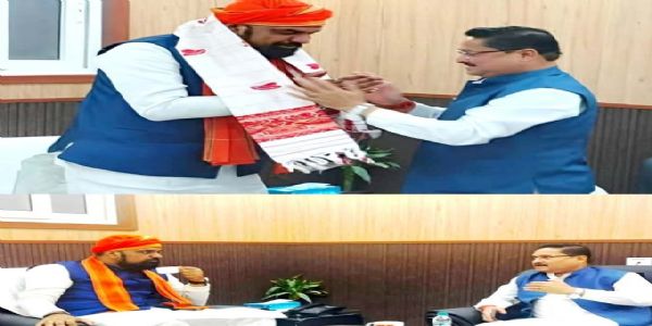 বিহারে বিধায়ক দলের নেতা সম্রাট চৌধুরীকে শুভেচ্ছা ও অভিনন্দন দিলীপ শইকিয়ার