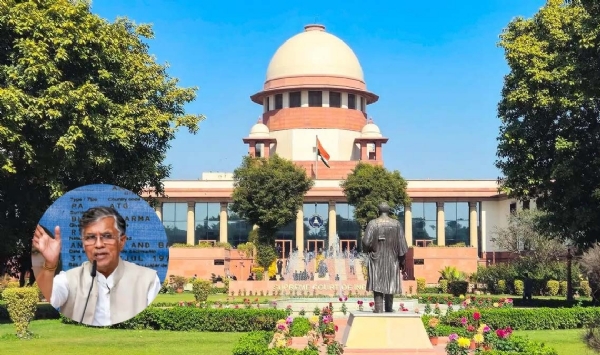 সুপ্রিম কোর্ট_ইনসেটে পবন খেড়া (ফাইল ফটো)