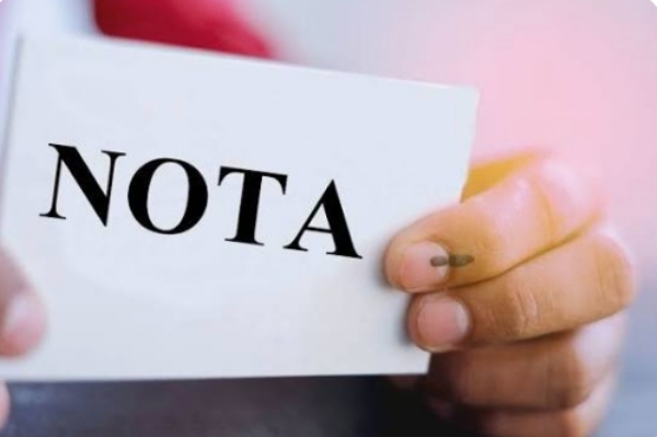 ভোটে ‘নোটা’ ভোটে ‘নোটা’