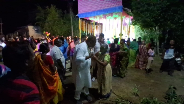 মধ্যরাতে শক্তি আরাধনায় নির্মল মাঝি