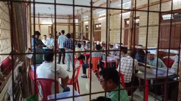 তেলিয়ামুড়ায় ভোট গণনা