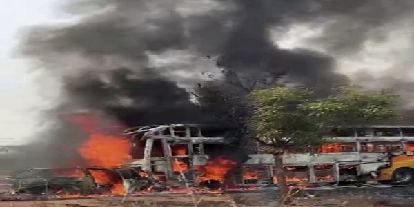 কর্ণাটকে মর্মান্তিক পথদুর্ঘটনায় একই পরিবারের ৬ জনের মৃত্যু, আশঙ্কাজনক ২ শিশু