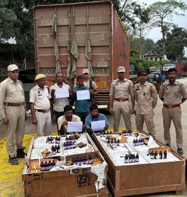 কফ সিরাপ বাজেয়াপ্ত চুড়াইবাড়িতে, গ্রেফতার দুই