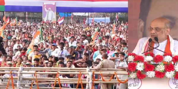 অসমের ভূমিপুত্র মুসলমানদের বিরোধিতা করে না বিজেপি : অমিত শাহ