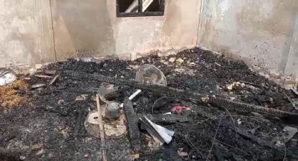 আগুনে পুড়ল দুটি ঘর