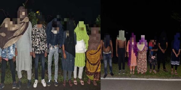 অসমের ভারত-বাংলাদেশ সীমান্তে ধৃত আরও ১৬ জন অনুপ্রবেশকারীকে পুশব্যাক