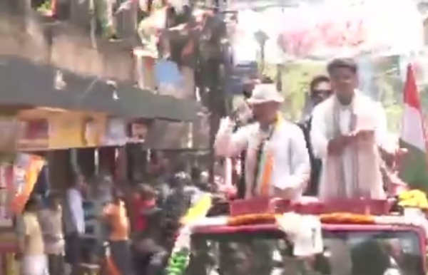 অধীরের সমর্থনে বহরমপুরে শচীনের নির্বাচনী প্রচার, রোড শো-র মাধ্যমে জনসংযোগ