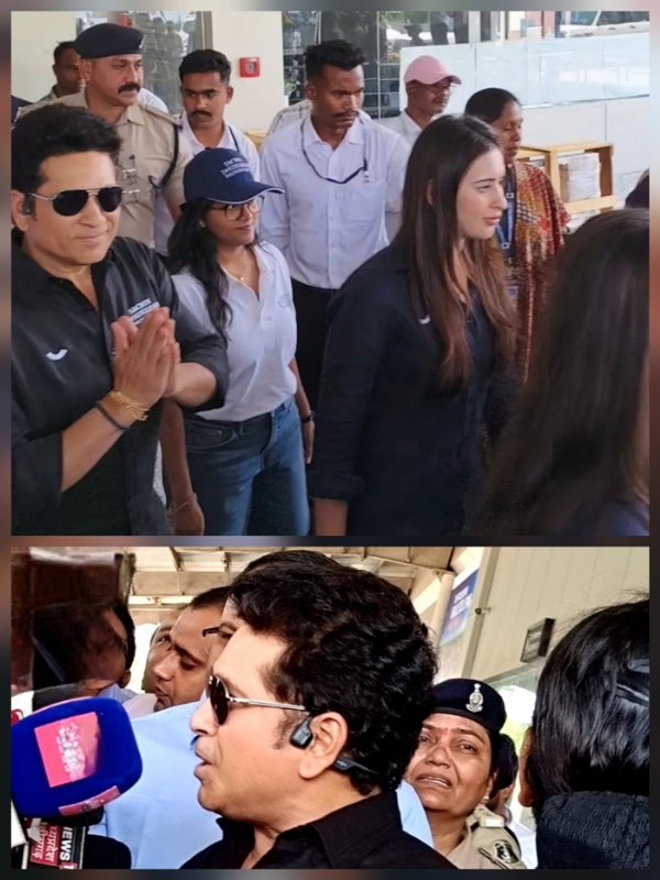 ছত্তিশগড়ে পৌঁছালেন শচীন তেন্ডুলকর, দান্তেওয়াড়া রওনা দিলেন শিশুদের সঙ্গে সাক্ষাতের উদ্দেশ্যে