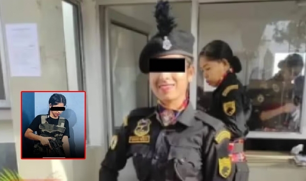 শিক্ষানবীশ তরুণী কমান্ডো অপর্ণা পণ্ডিত (ফাইল ফটো)