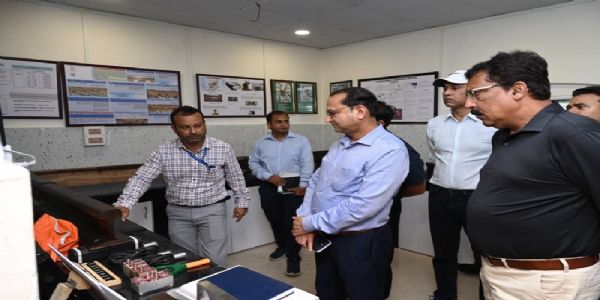 বর্ষার আগে ভৈরবী-বদরপুর-পাথরখোলা সেকশনের সুরক্ষাদি পৰ্যবেক্ষণ এনএফ রেলের জিএম চেতনকুমারের