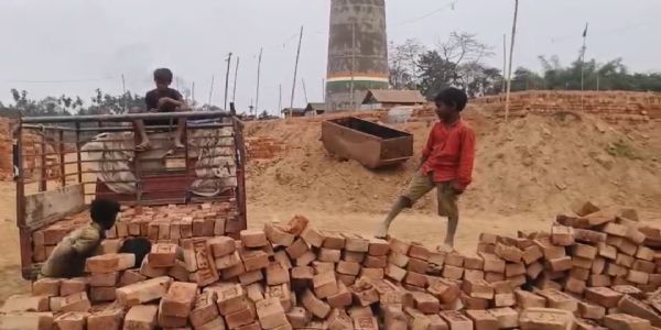 ফটিকরায়ে ইটভাটায় শিশু শ্রমের অভিযোগ, মালিকের দ্বৈত বক্তব্যে চাঞ্চল্য