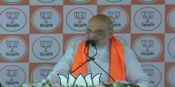 হাবড়ার সভা থেকে তৃণমূলকে নিশানা অমিত শাহের