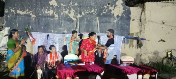 বিজেপি প্রার্থীর সমর্থনে মহিলা মোর্চার সম্মেলন