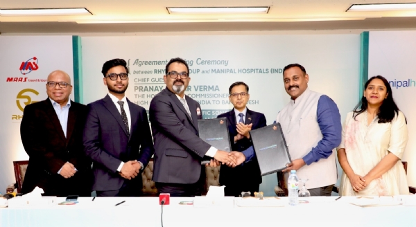 রিদম গ্রুপ-এর সাথে ভারতের মানিপাল হসপিটালসের চুক্তি